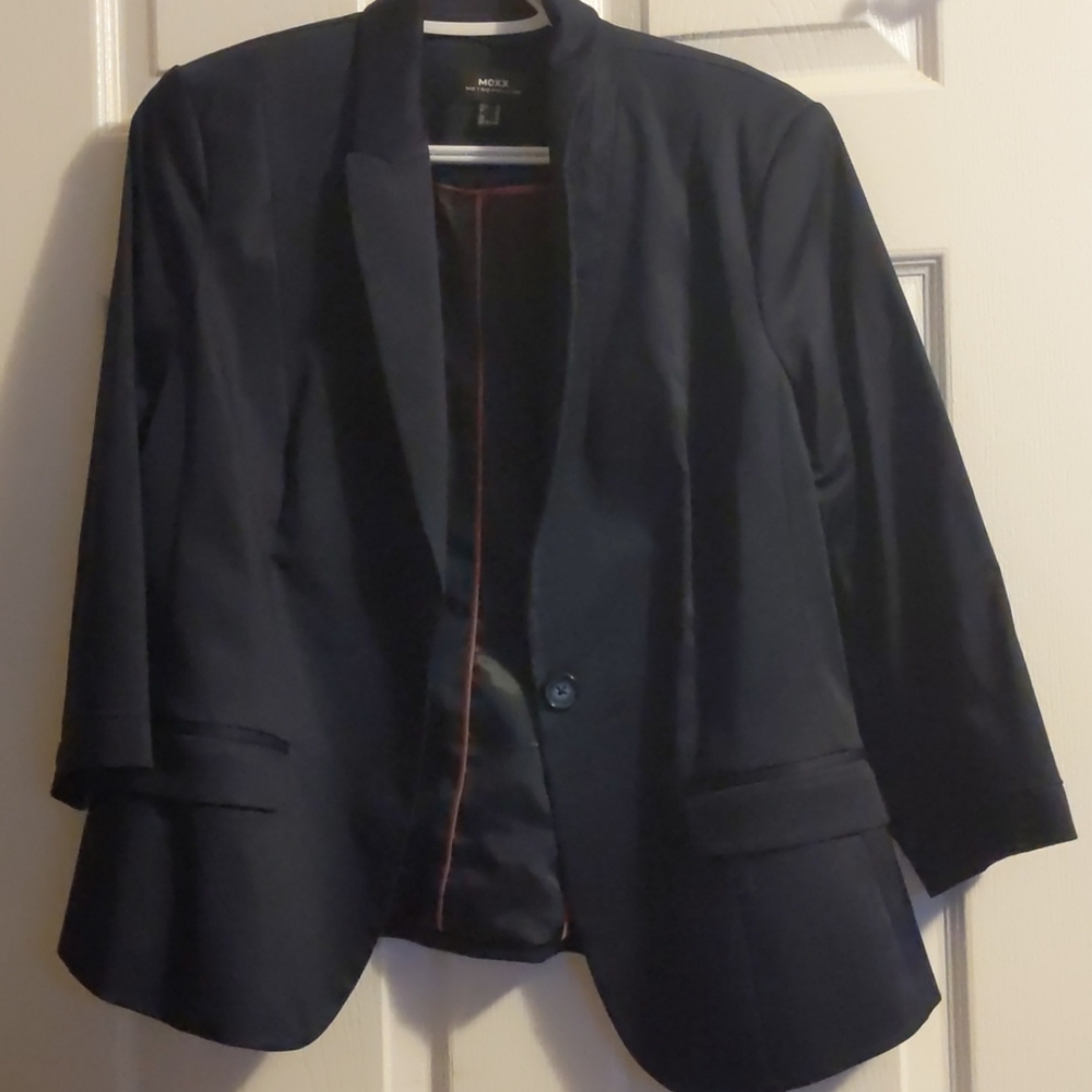 Navy blue blazer
